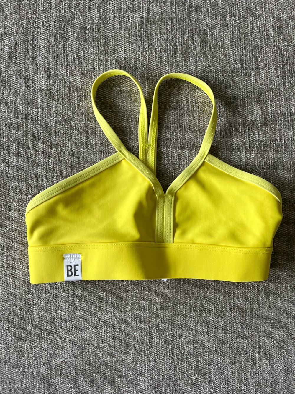 Women’s Yellow Dance Top — V-Neck Top